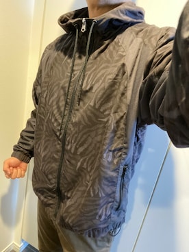 「CALEE（キャリー）のアイテム（ナイロンジャケット）」を使った、飛車角さん（メンズ・180cm）の春コーディネート