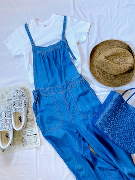 r。さん（レディース・157cm）の夏コーディネート