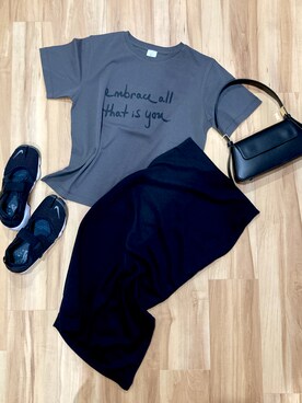 r。さん(レディース・157cm)の春コーディネート