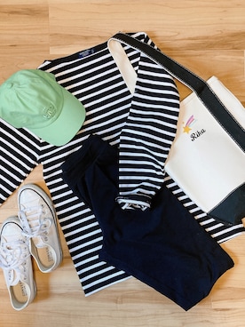 r。さん（レディース・157cm）の春コーディネート