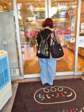 「アイテム（バックパック/リュック）」を使った、Shokoさん（レディース・164cm）の秋コーディネート