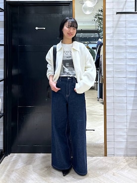 「アイテム（パンプス）」を使った、ナオさん（レディース・158cm・20代）の春コーディネート