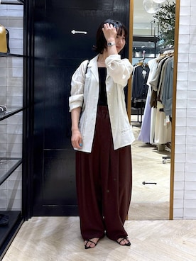 「アイテム（ハンドバッグ）」を使った、ナオさん（レディース・158cm・20代）の夏コーディネート