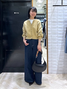 「アイテム（パンプス）」を使った、ナオさん（レディース・158cm・20代）の春コーディネート