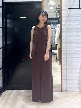 「A part by（アパートバイ）のアイテム（サンダル）」を使った、ナオさん（レディース・158cm）の夏コーディネート