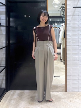 「アイテム（シューズ）」を使った、ナオさん（レディース・158cm・20代）の夏コーディネート