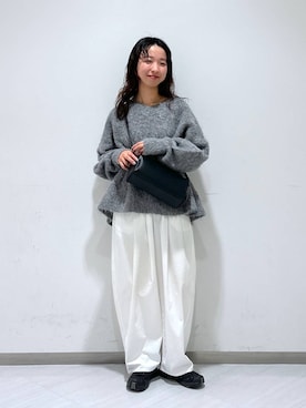 「A part by（アパートバイ）のアイテム」を使った、ナオさん（レディース・158cm）の冬コーディネート