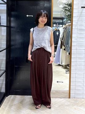 「アイテム（シューズ）」を使った、ナオさん（レディース・158cm・20代）の夏コーディネート
