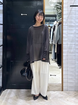 「アイテム（パンプス）」を使った、ナオさん（レディース・158cm・20代）の春コーディネート