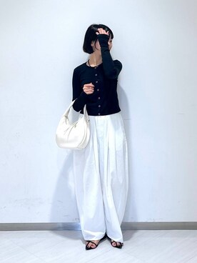 「A part by（アパートバイ）のアイテム（サンダル）」を使った、ナオさん（レディース・158cm）の春コーディネート