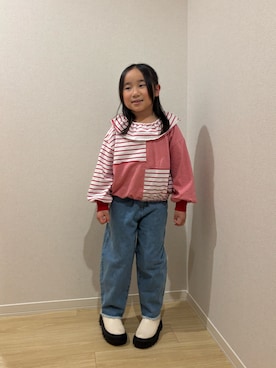 Sasakiさん（キッズ・120cm）の春コーディネート