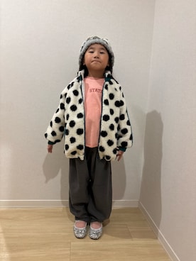 「アイテム（ブルゾン）」を使った、Sasakiさん（キッズ・120cm）の秋コーディネート