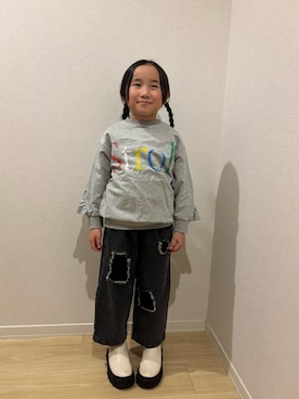 Sasakiさん（キッズ・120cm）の冬コーディネート