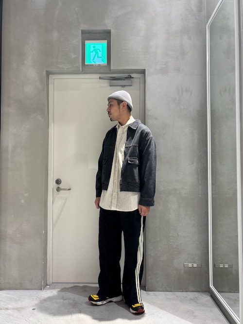 【ユニセックス】ビックシルエットコットンデニムジャケット