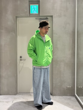 「アイテム（マウンテンパーカー）」を使った、Sasakiさん（メンズ・180cm）の秋コーディネート