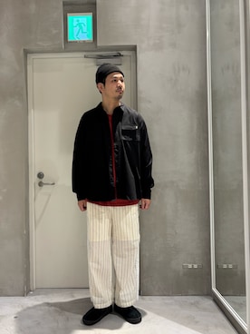 「CIAOPANIC TYPY（チャオパニックティピー）のアイテム（帽子）」を使った、Sasakiさん（メンズ・180cm）の春コーディネート