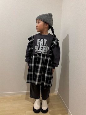 Sasakiさん（キッズ・120cm）の冬コーディネート