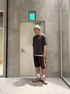 「アイテム（レッグウェア）」を使った、Sasakiさん（メンズ・180cm）の夏コーディネート