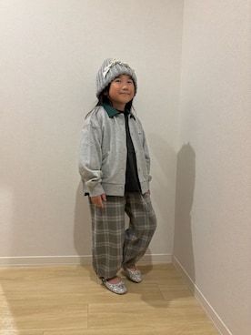 「アイテム（シューズ）」を使った、Sasakiさん（キッズ・120cm）の秋コーディネート