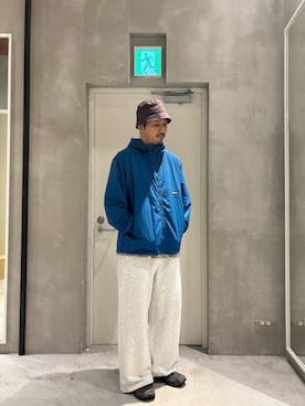 「アイテム（マウンテンパーカー）」を使った、Sasakiさん（メンズ・180cm）の秋コーディネート