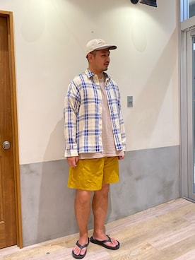 「アツいコーデ全部見せ」｜Sasakiさん（メンズ・180cm）の夏コーディネート