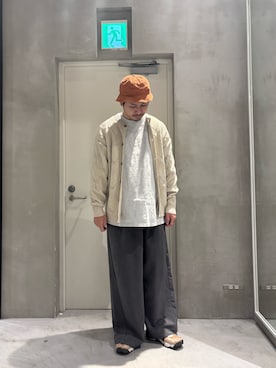 「CIAOPANIC TYPY（チャオパニックティピー）のアイテム（パンツ）」を使った、Sasakiさん（メンズ・180cm）の春コーディネート