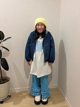 Sasakiさん（キッズ・120cm）の冬コーディネート