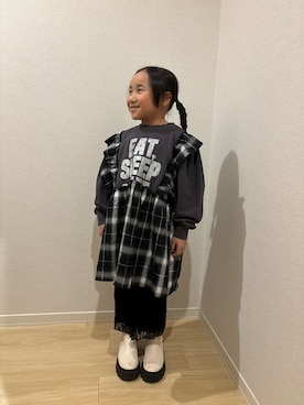 Sasakiさん（キッズ・120cm）の冬コーディネート