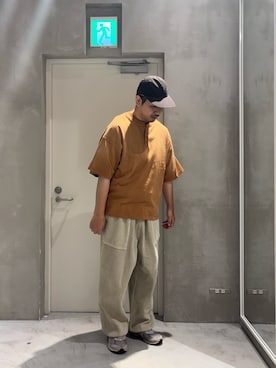 「CIAOPANIC TYPY（チャオパニックティピー）のアイテム」を使った、Sasakiさん（メンズ・180cm）の春コーディネート