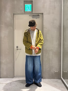 「CIAOPANIC TYPY（チャオパニックティピー）のアイテム（ブルゾン）」を使った、Sasakiさん（メンズ・180cm）の秋コーディネート