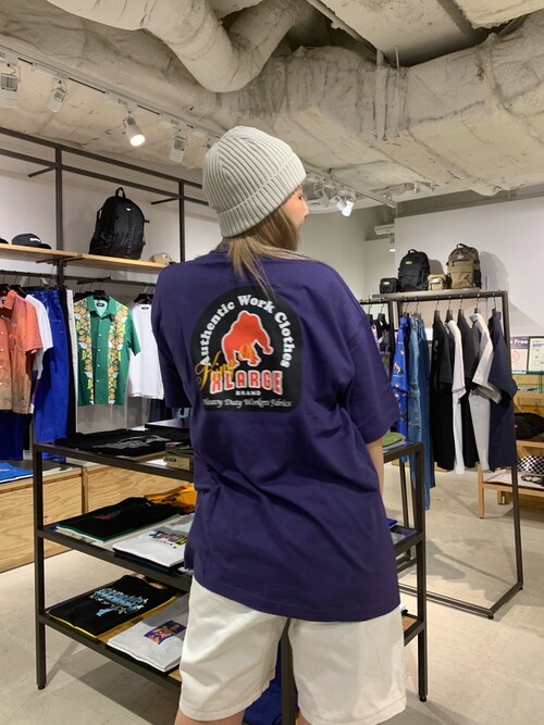 Xlarge X Girl ルミネエスト新宿伏木 栞織さんのtシャツ カットソーを使ったコーディネート Zozotown