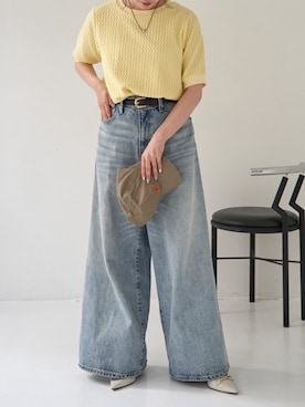 「UNIVERSAL OVERALL（ユニバーサルオーバーオール）のアイテム」を使った、ikka HEAD OFFICE Women'sさん（レディース・152cm）の夏コーディネート