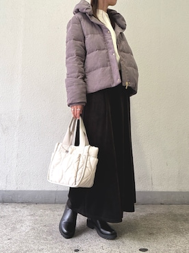 ikka HEAD OFFICE Women'sさん（レディース・165cm）の冬コーディネート