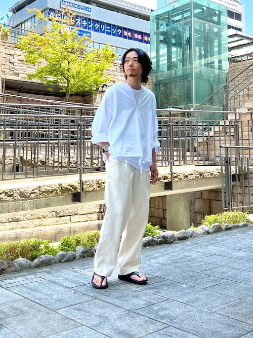 『ユニセックス』フレンチアーミーチノトラウザー by SHIOTA