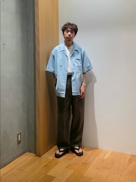「アイテム（その他）」を使った、UR_SkmK.さん（メンズ・167cm・30代）の夏コーディネート