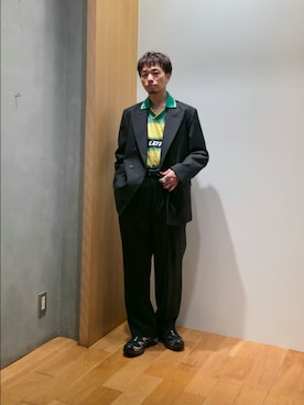 「アイテム（その他アウター）」を使った、UR_SkmK.さん（メンズ・167cm）の秋コーディネート