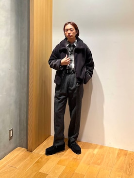 UR_SkmK.さん(メンズ・167cm)の冬コーディネート