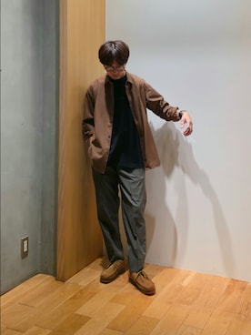 「アイテム（その他シューズ）」を使った、UR_SkmK.さん（メンズ・167cm・30代）の夏コーディネート