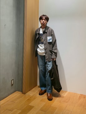 「アイテム（ジャケット/アウター）」を使った、UR_SkmK.さん（メンズ・167cm・30代）の夏コーディネート