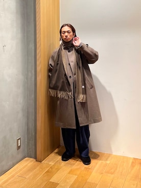 UR_SkmK.さん（メンズ・167cm）の冬コーディネート