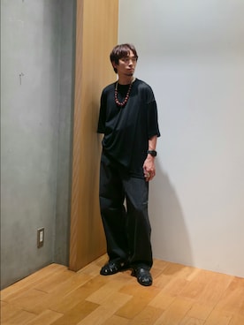「アイテム（デニムパンツ）」を使った、UR_SkmK.さん（メンズ・167cm・30代）の夏コーディネート