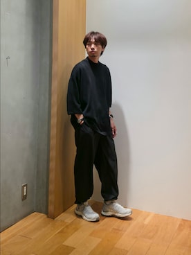 「アイテム（スニーカー）」を使った、UR_SkmK.さん（メンズ・167cm・30代）の夏コーディネート