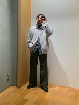 「アイテム（その他）」を使った、UR_SkmK.さん（メンズ・167cm・30代）の秋コーディネート