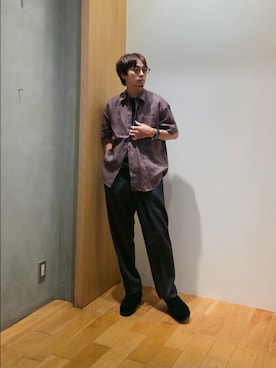 「アイテム（その他）」を使った、UR_SkmK.さん（メンズ・167cm・30代）の夏コーディネート