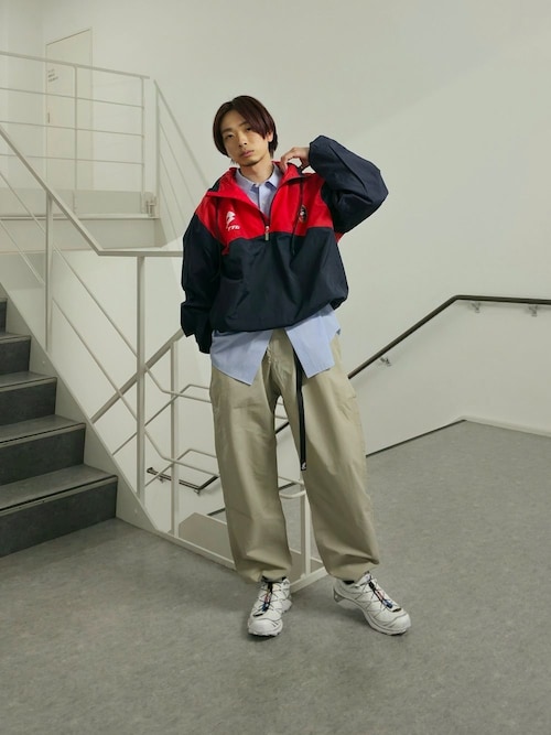 セール】LOTTO COLORBLOCK H/ZIP BLOUSON（ブルゾン）｜LOTTO