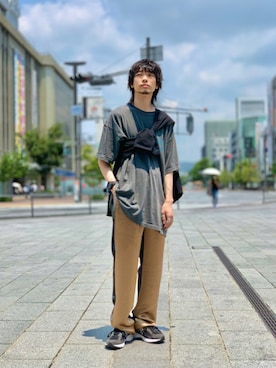 UR_SkmK.さん（メンズ・167cm）の夏コーディネート