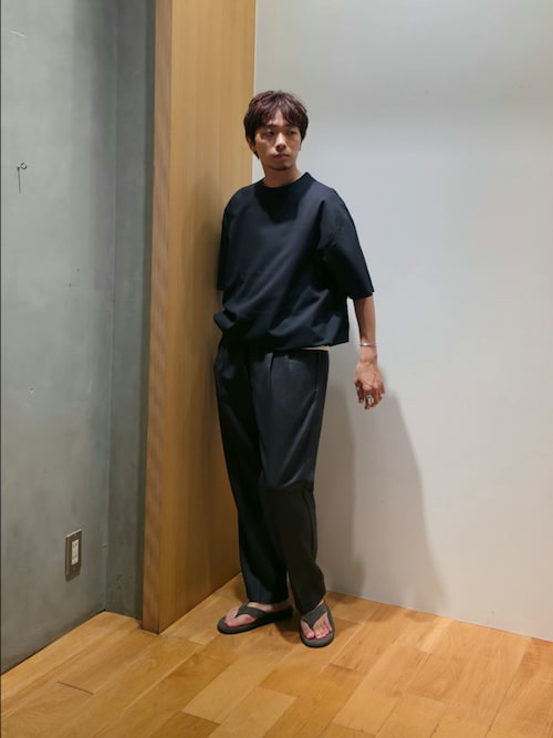 ウォッシャブルウールサイロフィルショートスリーブ Tシャツ