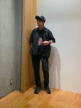 「アイテム（帽子）」を使った、UR_SkmK.さん（メンズ・167cm・30代）の夏コーディネート