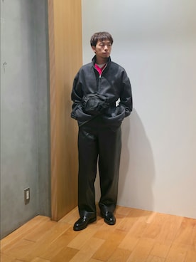 「アイテム（ソックス/靴下）」を使った、UR_SkmK.さん（メンズ・167cm）の秋コーディネート