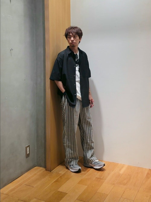 ウォッシャブルウールサイロフィルショートスリーブシャツ